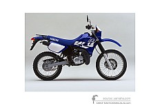 Adesivi per Yamaha DT125R 2000 - Blu • Yamaha Adesivi OEM