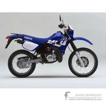 Yamaha DT125R 2000 - Niebieski - Deep Purplish Blue Metallic C