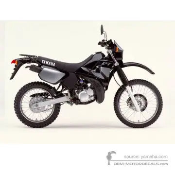 Yamaha DT125R 2002 - Noir - Yamaha Black