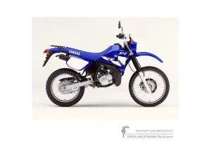 Adesivi per Yamaha DT125R 2002 - Blu • Yamaha Adesivi OEM