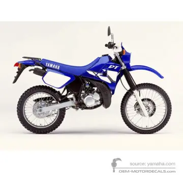 Yamaha DT125R 2002 - Niebieski - Deep Purplish Blue Metallic C