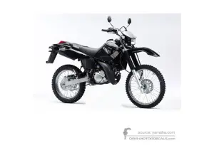 Autocollants pour Yamaha DT125R 2004 - Noir • Yamaha Autocollants OEM