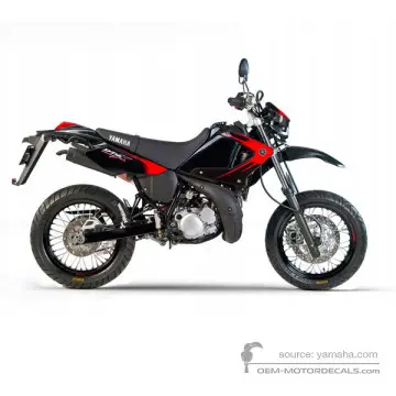 Yamaha DT125X 2006 - Noir - Yamaha Black