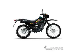 Autocollants pour Yamaha DT125 2017 - Vert • Yamaha Autocollants OEM