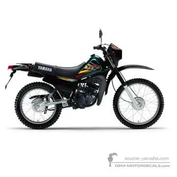 Yamaha DT125 2017 - Green - Dark Cyjan Metallic 8