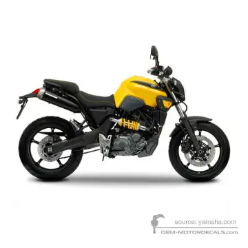 Yamaha MT03 2009 - Geel - Reddish Yellow Cocktail 1