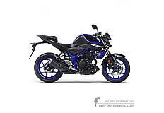 Adesivi per Yamaha MT03 2018 - Blu • Yamaha Adesivi OEM