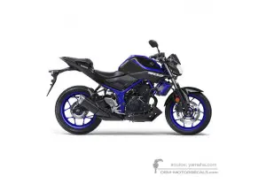 Pegatinas para Yamaha MT03 2018 - Azul • Yamaha Pegatinas OEM