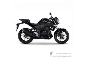 Naklejki do Yamaha MT03 2019 - Czarny • Yamaha Naklejki OEM