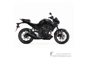 Adesivi per Yamaha MT03 2020 - Nero • Yamaha Adesivi OEM