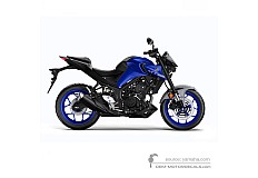 Decals for Yamaha MT03 2020 - Blue • Yamaha OEM Decals