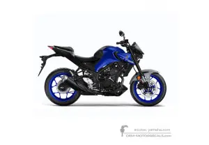 Autocollants pour Yamaha MT03 2020 - Bleu • Yamaha Autocollants OEM
