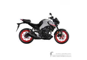 Naklejki do Yamaha MT03 2020 - Szary • Yamaha Naklejki OEM
