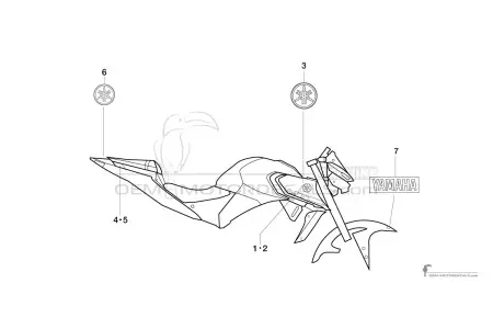 Yamaha MT03 2020 - Bleu