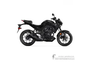 Autocollants pour Yamaha MT03 2022 - Noir • Yamaha Autocollants OEM