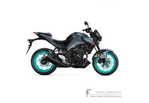 Autocollants pour Yamaha MT03 2022 - Gris • Yamaha Autocollants OEM