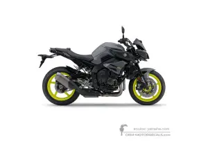 Autocollants pour Yamaha MT10 2016 - Gris • Yamaha Autocollants OEM
