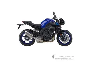 Autocollants pour Yamaha MT10 2022 - Bleu • Yamaha Autocollants OEM