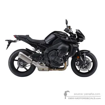 Yamaha MT10 2022 - Noir - Mat Dark Gray Metallic 6