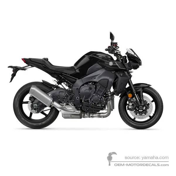 Yamaha MT10 2024 - Gris oscuro - Mat Dark Gray Metallic 6