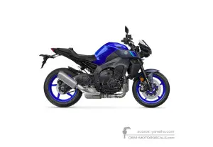 Autocollants pour Yamaha MT10 2024 - Bleu • Yamaha Autocollants OEM