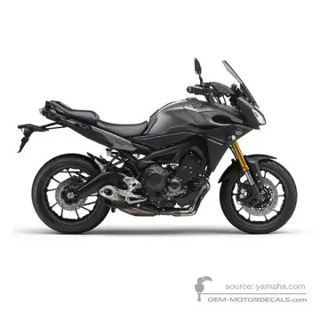 Yamaha TRACER 900 2015 - Szary - Mat Grey Metallic 3
