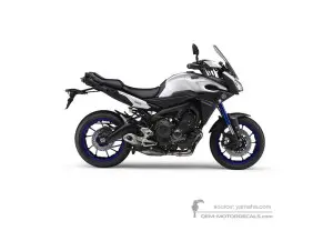 Naklejki do Yamaha TRACER 900 2016 - Srebrny • Yamaha Naklejki OEM