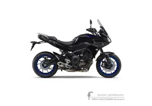 Naklejki do Yamaha TRACER 900 2019 - Czarny • Yamaha Naklejki OEM