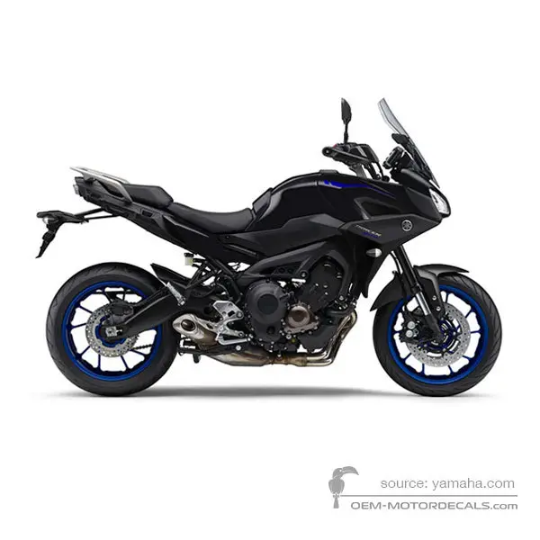 Yamaha TRACER 900 2018 - Czarny - Mat Dark Grey Metallic 6