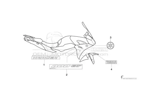 Yamaha TRACER 900 GT 2019 - Blue
