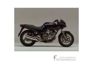 Aufkleber für Yamaha XJ600S DIVERSION 1992 - Blau • Yamaha OEM-Aufkleber