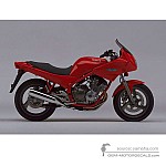 Yamaha XJ600S DIVERSION 1992 - Red