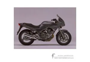 Aufkleber für Yamaha XJ600S DIVERSION 1994 - Grau • Yamaha OEM-Aufkleber