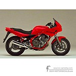 Yamaha XJ600S DIVERSION 1996 - Red
