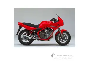 Aufkleber für Yamaha XJ600S DIVERSION 1997 - Rot • Yamaha OEM-Aufkleber
