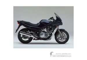 Adesivi per Yamaha XJ900S DIVERSION 2000 - Blu • Yamaha Adesivi OEM