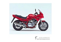 Pegatinas para Yamaha XJ900S DIVERSION 2000 - Rojo • Yamaha Pegatinas OEM