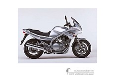Naklejki do Yamaha XJ900S DIVERSION 2002 - Srebrny • Yamaha Naklejki OEM