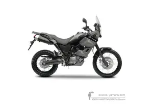 Stickers voor Yamaha XT660Z Tenere 2008 - Zwart • Yamaha OEM Stickers