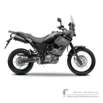 Yamaha XT660Z Tenere 2008 - Zwart - Black Metallic X