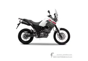 Stickers voor Yamaha XT660Z Tenere 2008 - Wit • Yamaha OEM Stickers