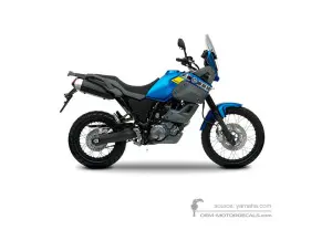 Naklejki do Yamaha XT660Z Tenere 2011 - Niebieski • Yamaha Naklejki OEM
