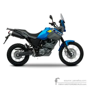 Yamaha XT660Z Tenere 2011 - Niebieski - Blue Metallic C