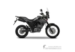 Naklejki do Yamaha XT660Z Tenere 2012 - Czarny • Yamaha Naklejki OEM
