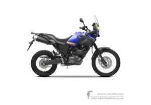 Naklejki do Yamaha XT660Z Tenere 2013 - Niebieski • Yamaha Naklejki OEM
