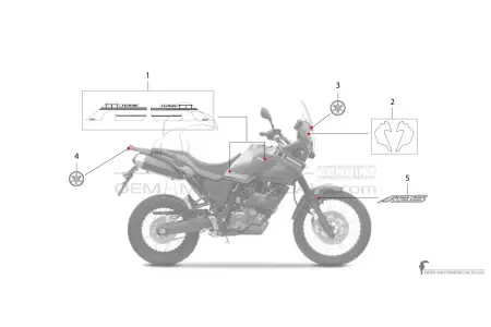Yamaha XT660Z Tenere 2013 - Azul
