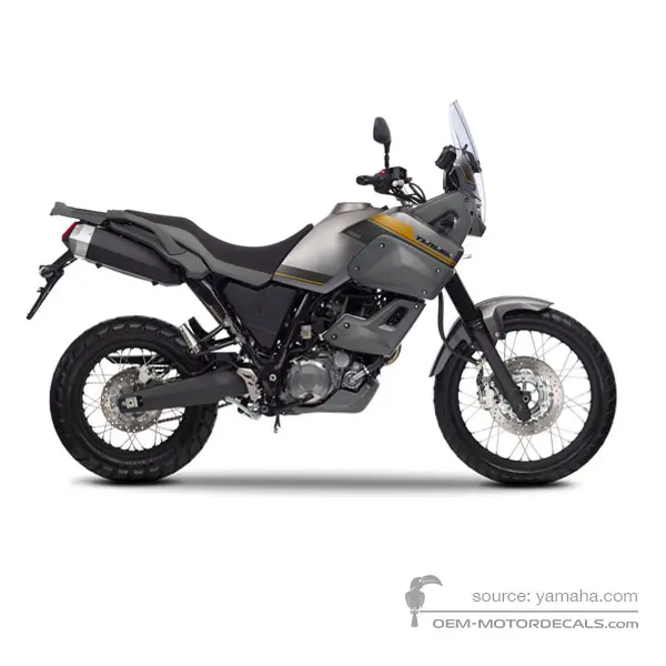 Yamaha XT660Z Tenere 2015 - Gris - Mat Gray Metallic 3
