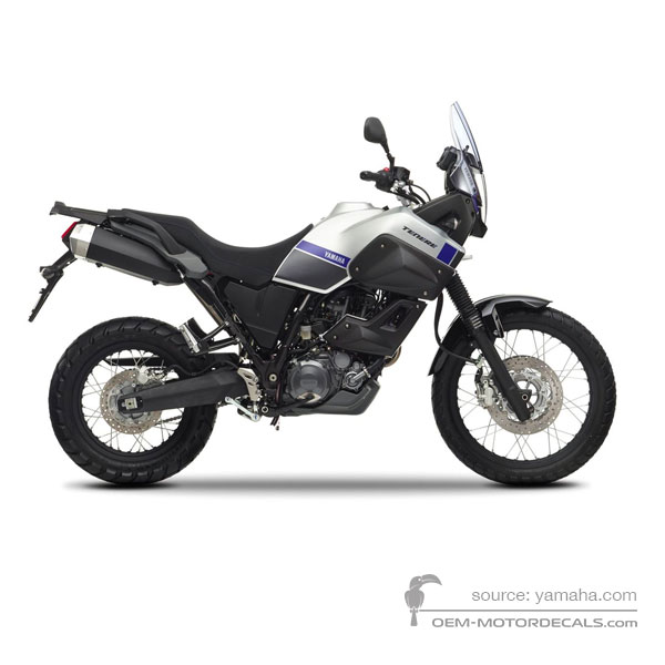 Decals for Yamaha XT660Z Tenere 2015 - White • Yamaha OEM Decals