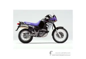 Decals for Yamaha XTZ660 TENERE 1991 - Black • Yamaha OEM Decals