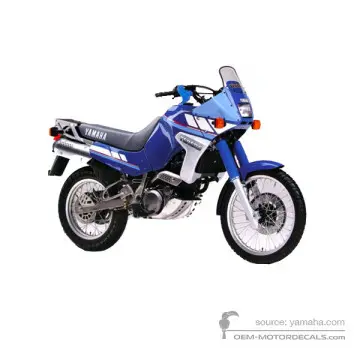 Yamaha XTZ660 TENERE 1991 - Blau - French Blue